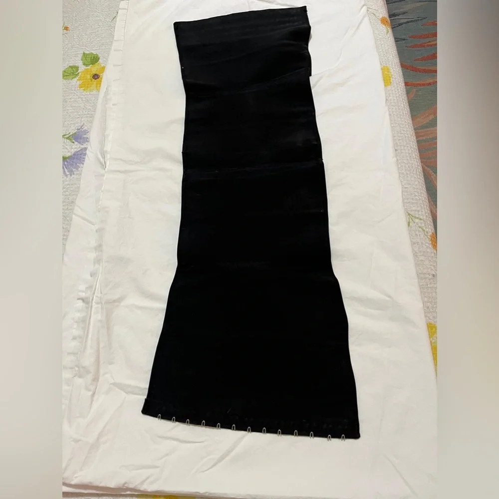 (W) Colombian Elegant Black And Blue Waist Trainer/Work